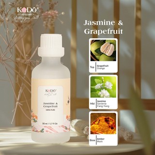 Tinh dầu Nước hoa KODO Jasmine & Grapefruit Làm thơm phòng, không gian, quần áo - Essence collection - 10ml,50ml,100ml