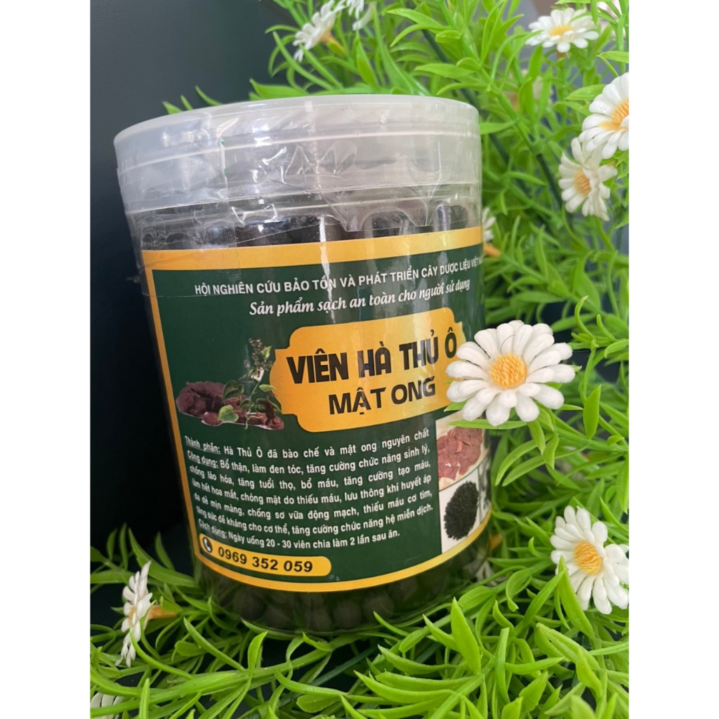 Viên hà thủ ô mật ong