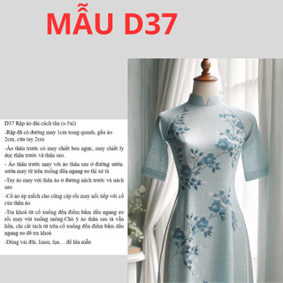 RẬP GIẤY A0 ÁO DÀI CÁCH TÂN-D37