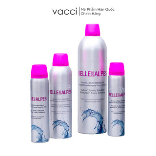 Xịt khoáng Pháp Belle Des Alpes Mineral Waterspray dưỡng ẩm, phục hồi da, thư giãn, sảng khoái