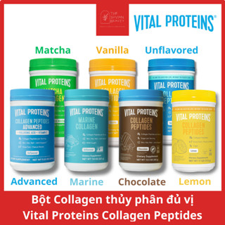 Bột Collagen thủy phân Vital Proteins Collagen Peptides đủ vị (không chứa GMO-sữa-gluten)