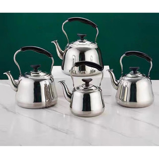 Ấm đun nước inox có rổ lọc trà