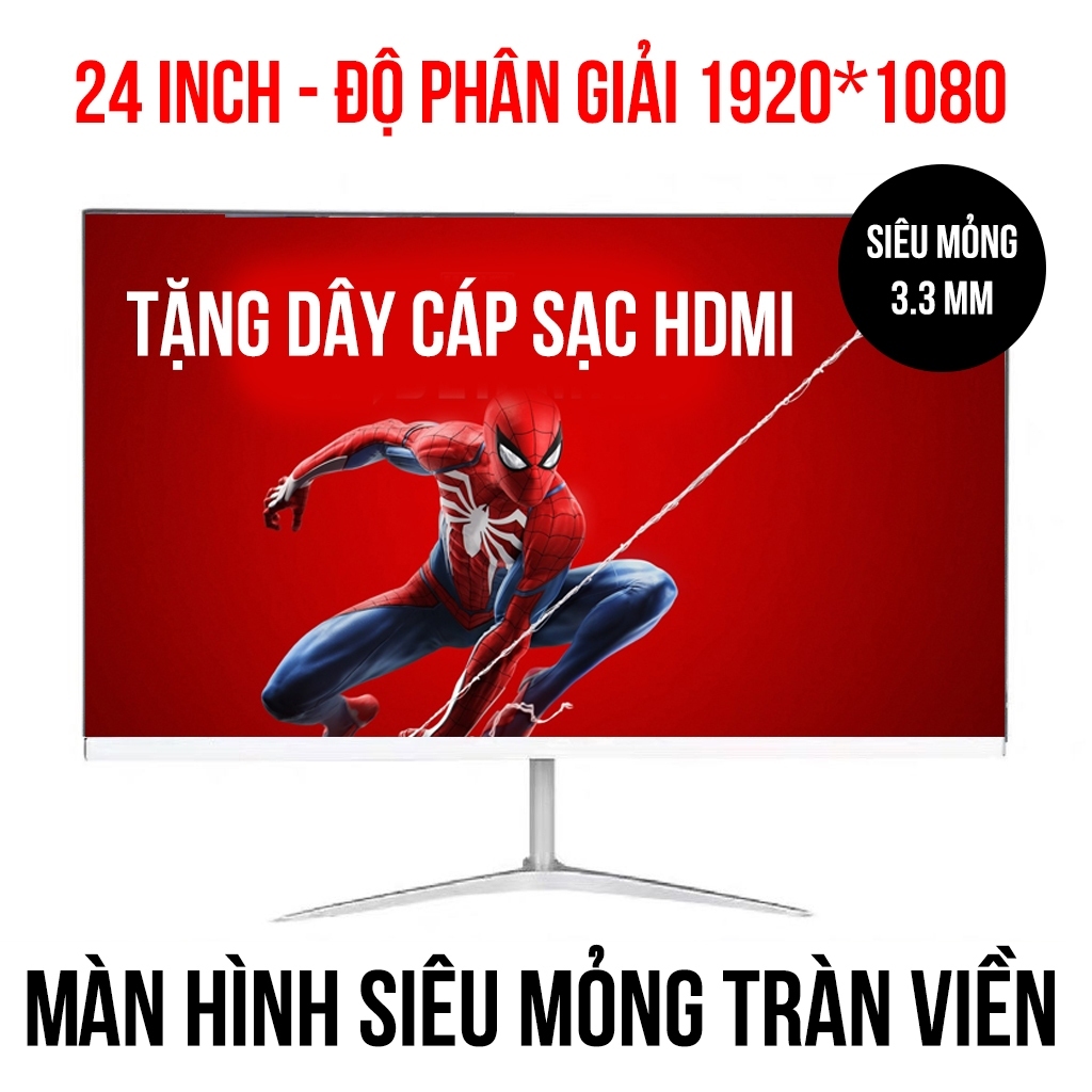 Màn hình máy tính văn phòng 22-24 Inch, mới 100% đập hộp bảo hành 12 tháng, mà full HD 1080 Tấm nền IPS tần số quét 75HZ | BigBuy360 - bigbuy360.vn