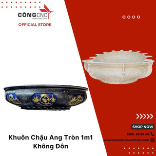 Khuôn ang tròn 1m1 không đôn nhựa abs