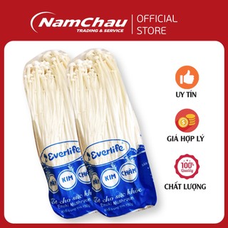 Nấm kim châm tươi Everlife gói 150g/ nấm sạch chất lượng ATVSTP [HN giao hàng hỏa tốc]