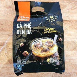 Túi đen cà phê đen đá 2 in 1 instant milk coffee