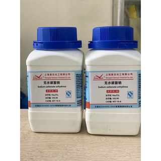 Hóa chất Na2CO3 Natri cacbonat Sodium carbonate lọ 500g thí nghiệm