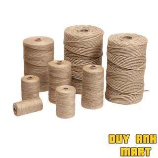 Dây thừng 1mm,1.5mm, 2mm, 3mm, cuộn 50m~200m, dây thừng trang trí, làm decor, handmade, gói quà
