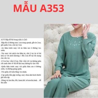 RẬP GIẤY A0 ĐỒ BỘ TRUNG NIÊN-A353