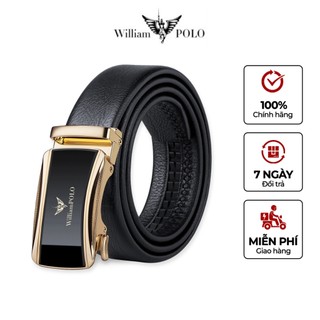 Thắt lưng nam cao cấp williampolo , dây nịt nam cao cấp -polo21622p