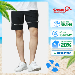 Quần short nam Regular GENEROS MS007 trẻ trung siêu mềm thoải mái vận động