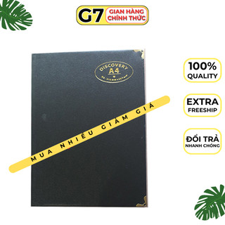 Sổ bìa da A4 Discovery 21 x 29,7cm)