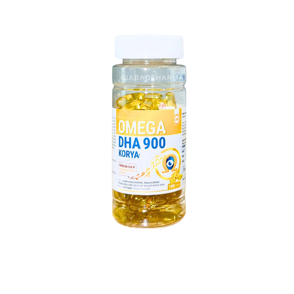 Viên uống Omega 369 DHA Korya hỗ trợ tăng sức khoẻ mắt, trí não , tim mạch ( Hộp 100 viên)
