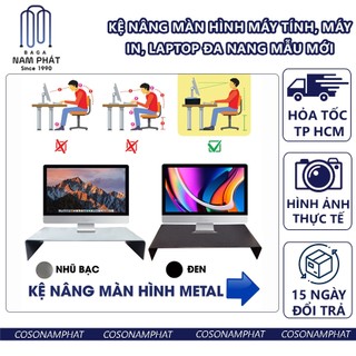 Kệ Nâng Màn Hình Metal Máy Tính, Laptop