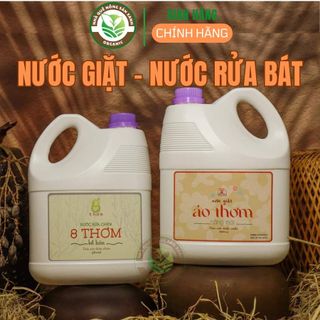 3.8l- rửa chén- nước giặt htx sinh dược, rửa bát, nước giặt hữu cơ từ thảo dược thiên nhiên an lành
