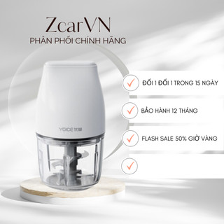 Máy xay ăn dặm YOICE CỐI THUỶ TINH độ bền và chắc chắn cao, an toàn vệ sinh thực phẩm - YJR63