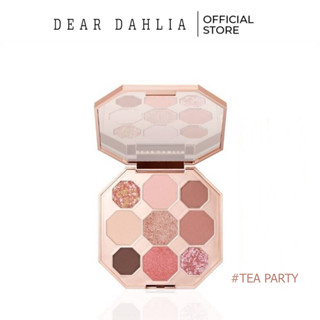 [Sale]Bảng Màu Mắt Thuần Chay Đa Hiệu Ứng Dear Dahlia Secret Garden Palette 9.8g - TEA PARTY