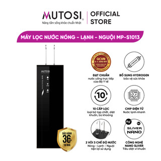 Máy lọc nước mutosi mp-s1013, chức năng nước nóng - lạnh - ro - lõi orp hydrogen