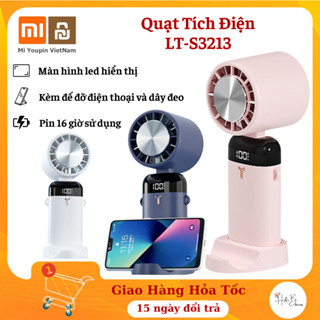 Quạt Tích Điện Nén Đá Lạnh Xiaomi Youpin Losky LT-S3213 - Pin Lớn 16h Sử Dụng, Công Nghệ Làm Mát Mới
