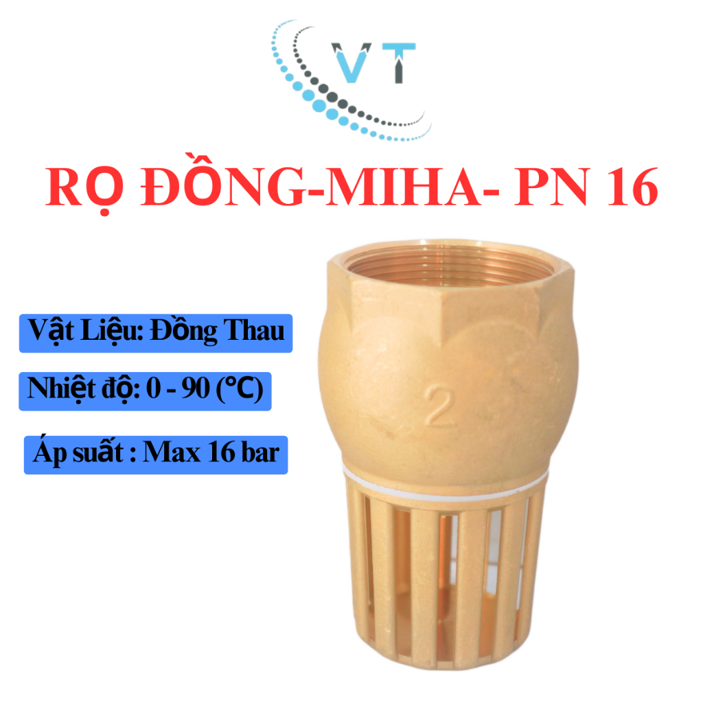 RỌ ĐỒNG-MIHA- PN 16 DN65 đến DN100
