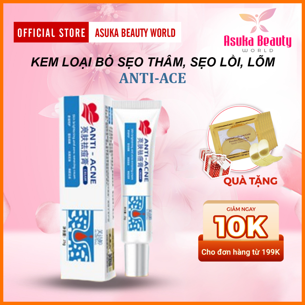 Kem Xoá Sẹo Rỗ Thảo Dược Anti - Acne, Kem Anti Acne Lành Sẹo Rỗ, Sẹo Lõm, Giúp Lấy Lại Làn Da Khoẻ Mạnh