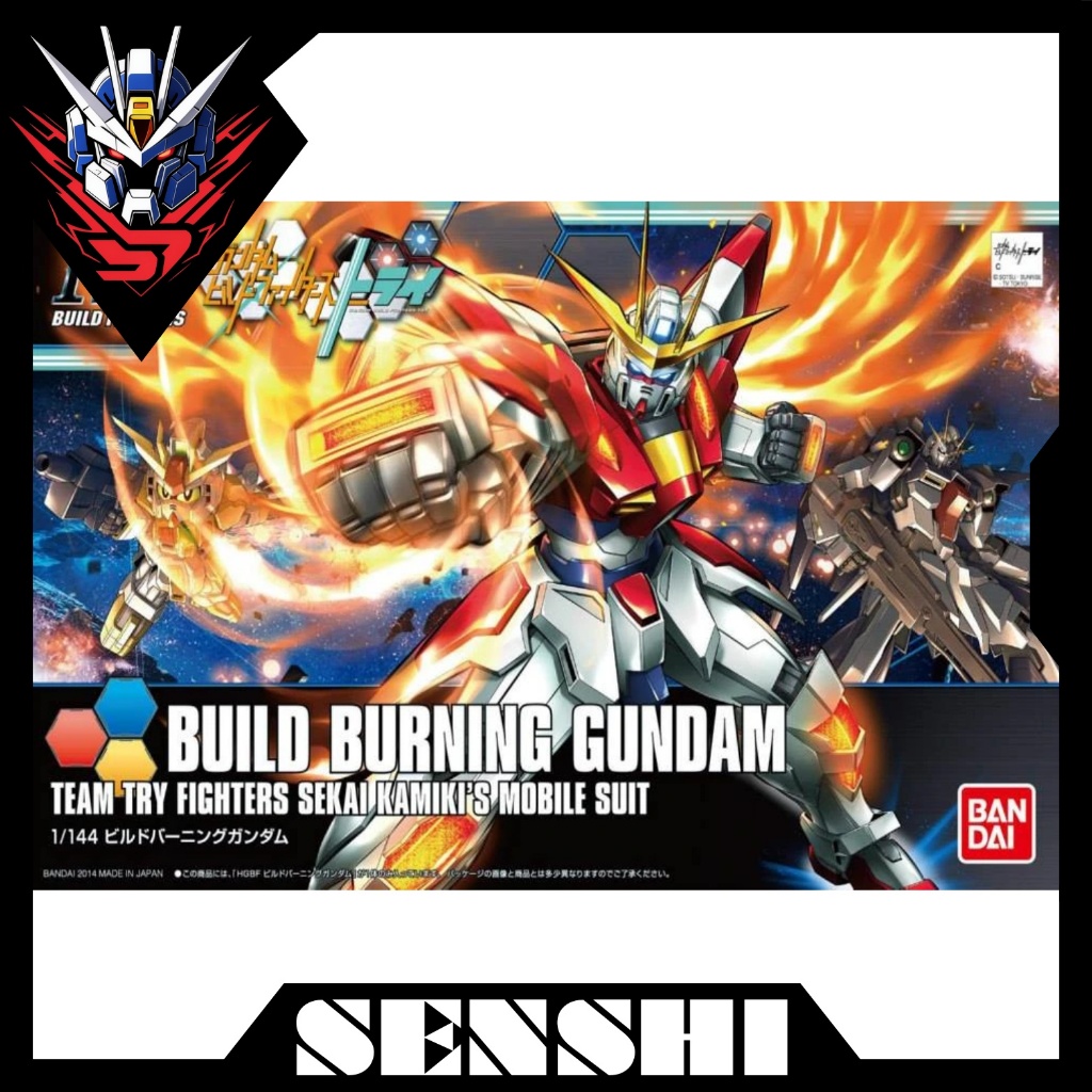 Mô Hình Lắp Ráp Gundam HG BF Build Burning