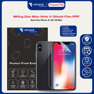 Miếng Dán Màn Hình V-Shield Film Ppf Cao Cấp Cho Iphone X/ Xs/ Xs Max/ Xr