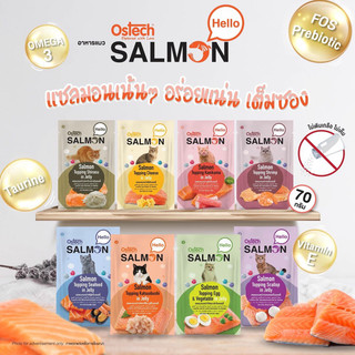 Pate dạng jelly cho Mèo Ostech Thái Lan 70g