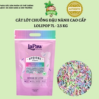  Lót chuồng Hamster - Cát lót chuồng vệ sinh đậu nành lollipop cao cấp giành cho Chuột Hamster Mèo Nhím Sóc bay... 