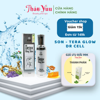 Detox Hồng Sâm Dr Cell Hỗ Trợ Điều Trị Mụn, Sẹo Rỗ, Da Nhiễm Độc Tố 50ml