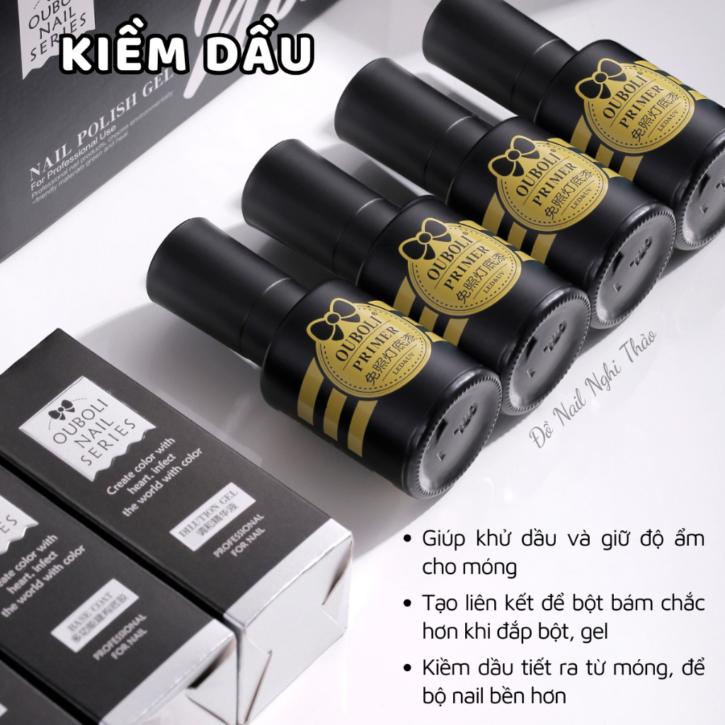 Base top cứng móng OUBOLI chính hãng 20ml | BigBuy360 - bigbuy360.vn