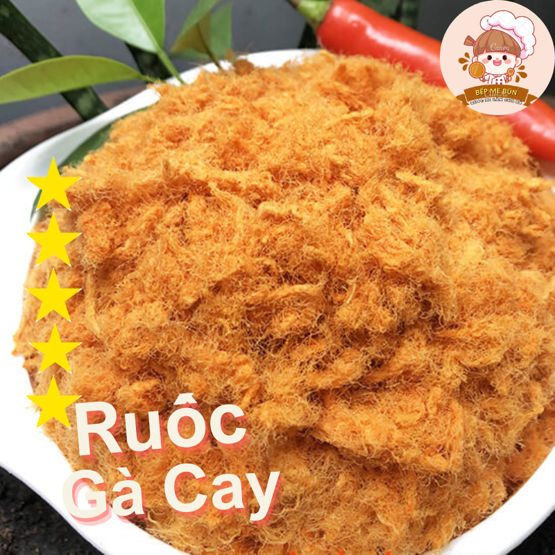 [ 500g ] Ruốc gà cay (chà bông gà cay) Loại Đặc Biệt
