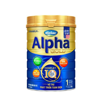 Sữa bột Dielac Alpha IQ Gold 1 sữa non 800g Mới