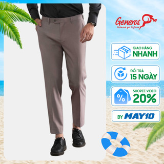 Quần Âu Nam GENEROS 020122450MF LD008 quần tây công sở thoải mái lịch lãm