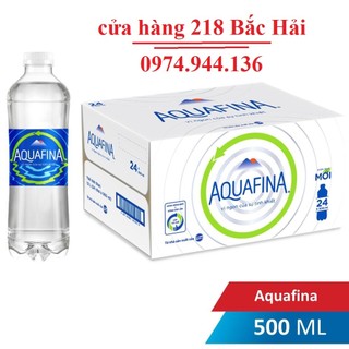 Thùng 24 chai nước Tinh khiết Aquafina 500ml