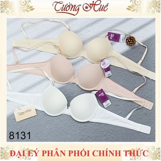 Áo lót nữ annie 8131 cúpA Trơn Xẻ V Mút Vừa 2cm Có Gọng.