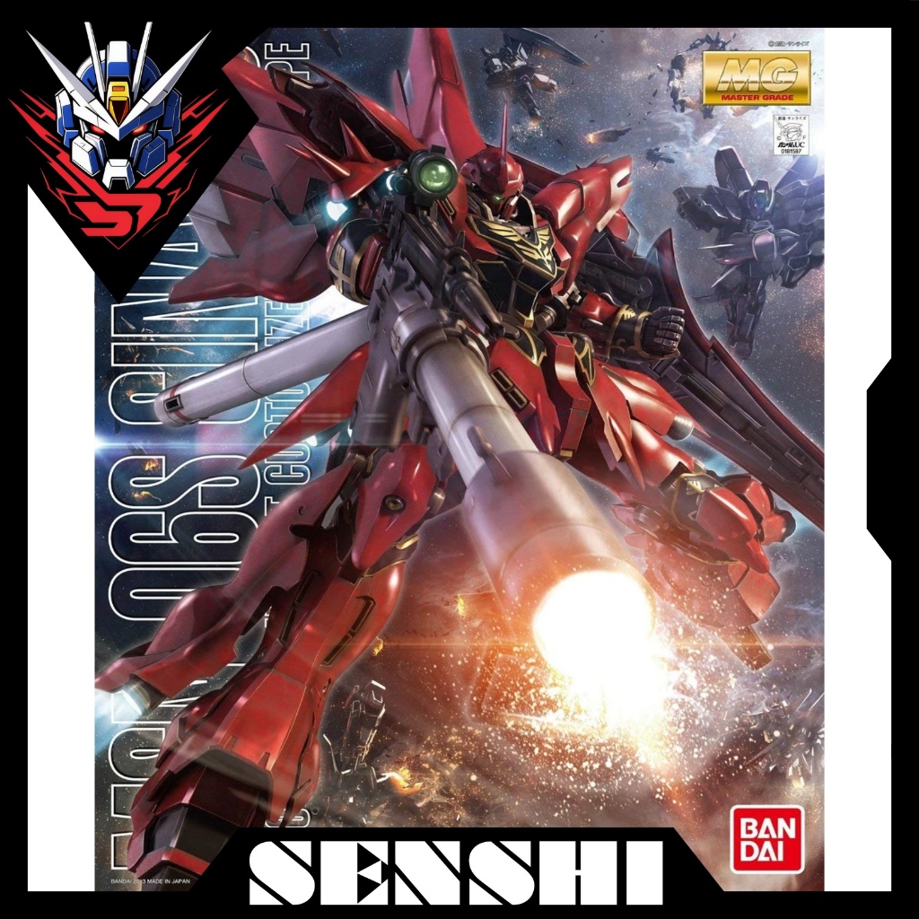 Mô hình lắp ráp Bandai MG 1/100 MSN-06S Sinanju OVA