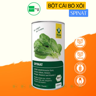 Bột cải bó xôi hữu cơ 210g - raab