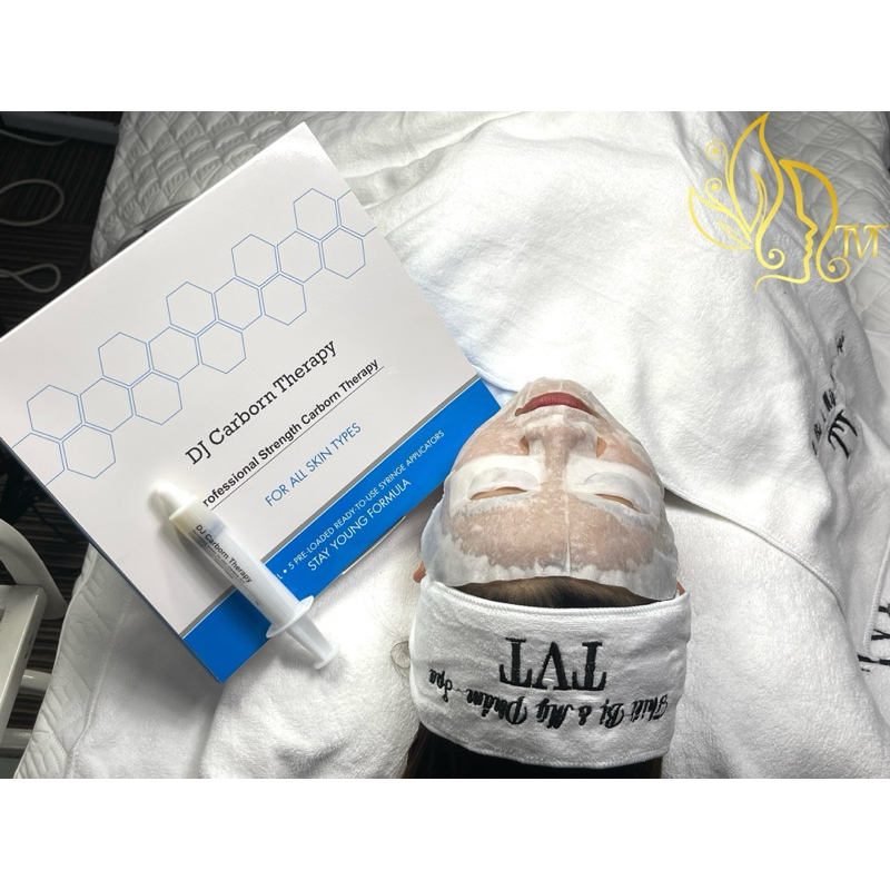 Mặt nạ thải độc CO2, thải độc da DJ CARBON THERAPY(Lẻ 1 ống , 1 mặt nạ)