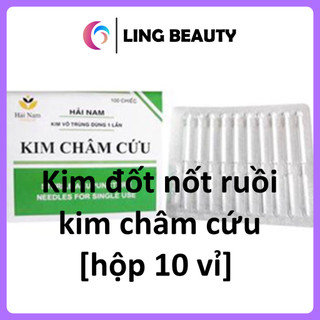 Kim đốt nốt ruồi, kim châm cứu Hải Nam , dùng châm cứu, đốt ruồi, mụn thịt.