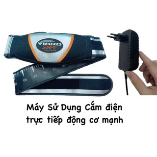 Máy massage giảm mỡ bụng Vibroshape, đai massage rung nóng thế hệ mới