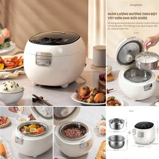 Nồi cơm điện Snapbee RC3000 pro (cơm nêu, cơm cháy giòn rụm) - dung tích 3lit