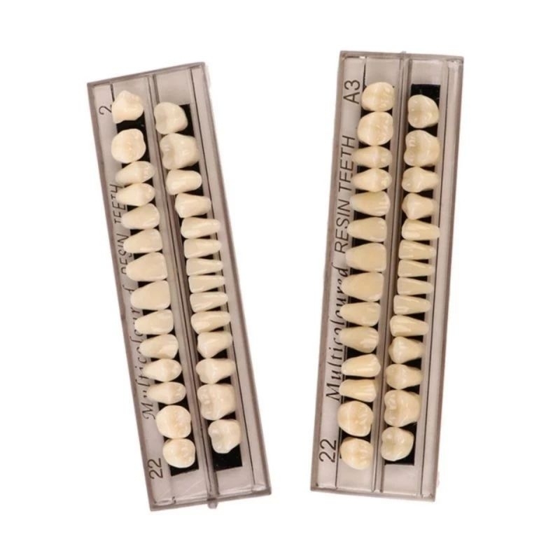 Bộ 28 Răng Nhựa Ngoại Dùng Cho Tháo Lắp