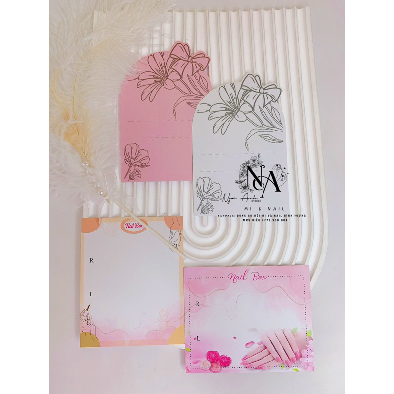 Giấy Và Hộp Làm Nail Box