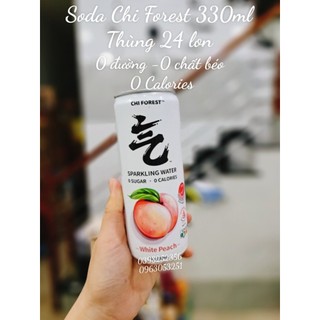 Nước soda không đường genki forest 330ml lý trinh