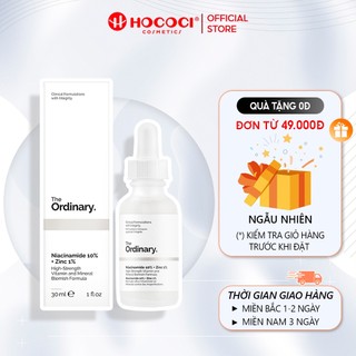 [Bản Canada] Tinh Chất Serum Niacinamide 10% + Zinc 1% The Ordinary Kiềm Dầu, Giảm Mụn 30mL