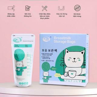 Túi trữ sữa GB Baby 260ml (mẫu mới 2024)