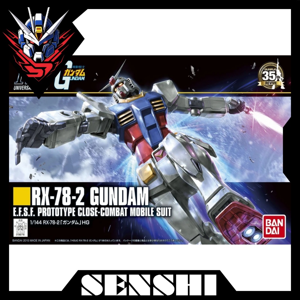 Mô hình lắp ráp HG UC RX-78-2 Gundam