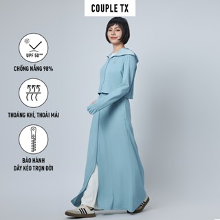 Áo Khoác Nữ Anti UV Chống Nắng 3 Trong 1 Couple TX Ninja Miss Sunshine Đa Năng WOK 2057