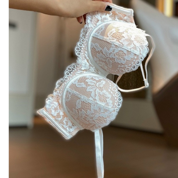 Áo Lót Nữ Ren Hoa Cúp Ngang Có Gọng Đệm Mỏng Mềm Mại Cao Cấp 303 | BigBuy360 - bigbuy360.vn